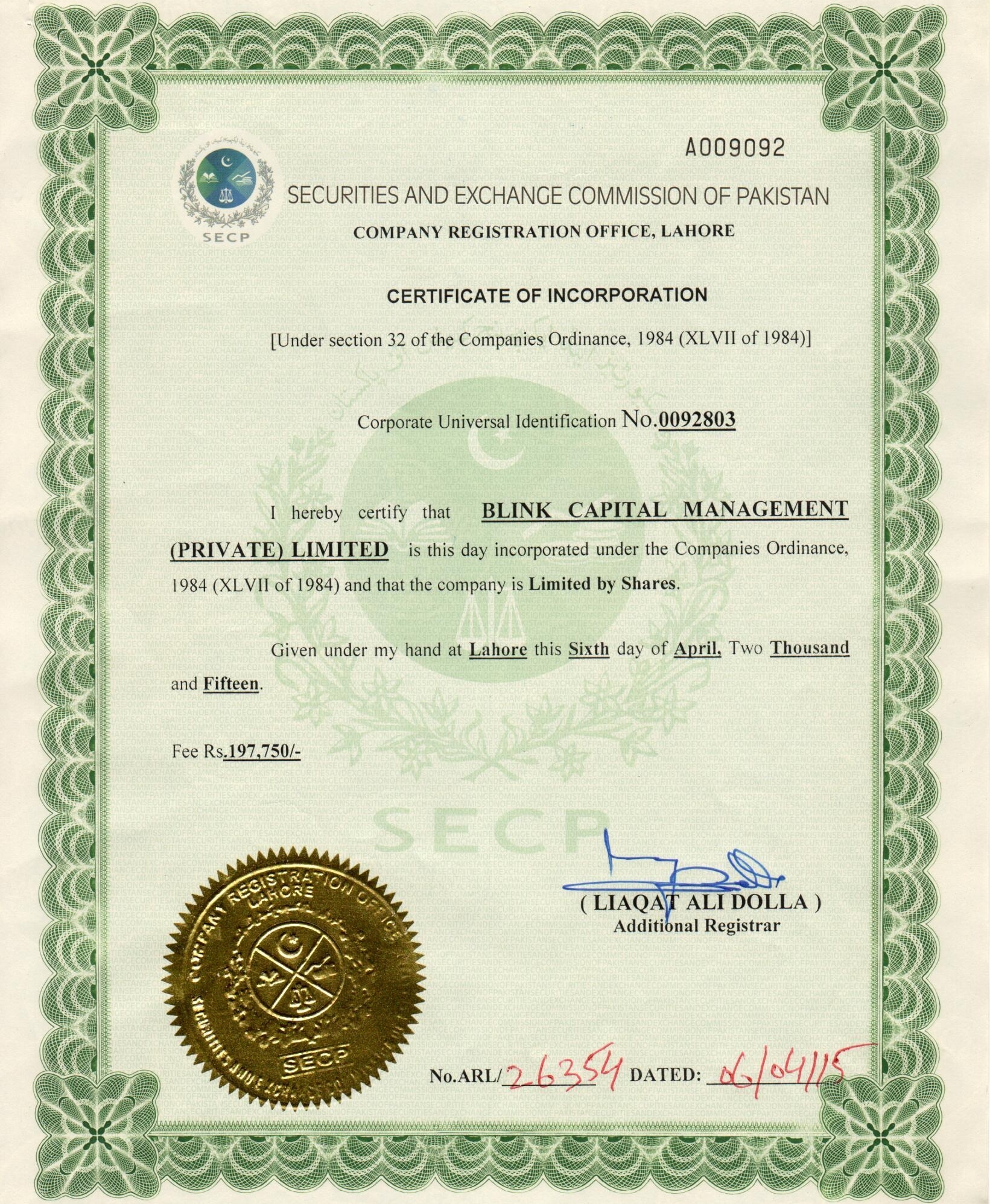 license-and-certificates-blink-capital-management